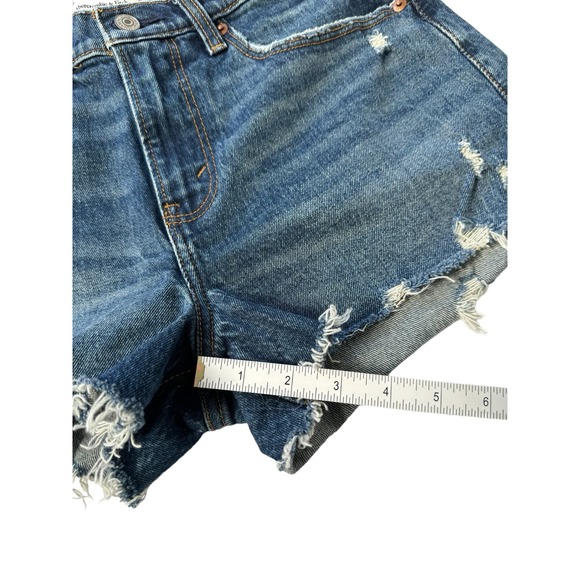 Abercrombie & Fitch Women's The Mom Short Mid Rise Size 26/2 - Picture 2 of 6